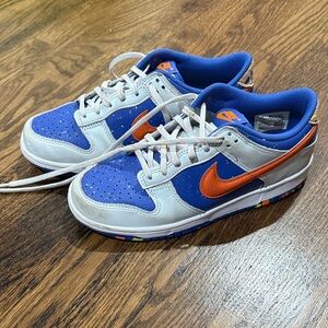 Nike Kids Sneakers in Blue and Orange